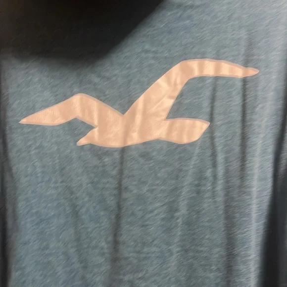 Hollister cotton pullover long sleeve with front pockets 👕 size M - Picture 3 of 7